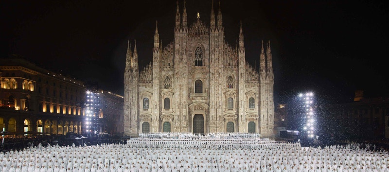 Moncler Show In Milan For The 70th Anniversary 1